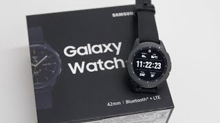 Samsung Galaxy Watch 42mm Review  Android Smartwatch [upl. by Luisa151]