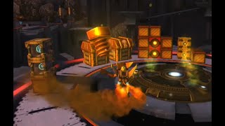 Ratchet and Clank Tools of Destruction Planet Viceron Zordoom Prison All Gold Bolts Location [upl. by Kalin765]