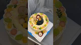 Amazing fruit cake design cake [upl. by Lello]