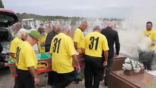 Aboriginal burial service livestream Botany Cemetery Matraville [upl. by Ayotas]