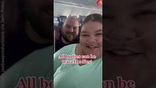 Plus size woman shares what its like to travel when youre fat including not fitting into seats [upl. by Koeninger519]