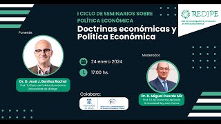 I Ciclo Seminarios Política Económica · Doctrinas económicas y Política Económica [upl. by Erlin]