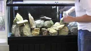 Fincasters Episode 50 Setting up an African Cichlid Aquarium [upl. by Ardiedal]