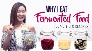 Why I Eat Fermented Food Not Raw  3 Fermented Vegetable Recipes  Joanna Soh [upl. by Hakceber]