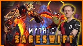 Mythic Tindral Sageswift  Amirdrassil  Echo Meeres Blood DK PoV [upl. by Macy]