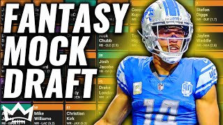 2024 Fantasy Football Mock Draft  12 Team  PPR Pick 7 [upl. by Otho]