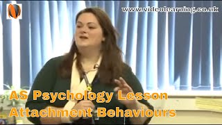 AS Psychology Classroom Observation Attachment Behaviours [upl. by Rafi]