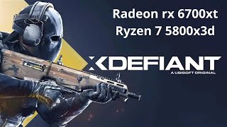 RX 6700 XT amp Ryzen 7 5800X3D Test in XDefiant  1440p amp 1080p ultra [upl. by Middle479]