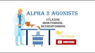 Alpha 2 Agonists  Xylazine Dexmedetomidine  Anesthesia  Part10  BCSE viral subscribe trending [upl. by Nnyliram]