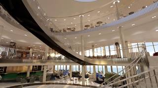 PampO Cruises  Introducing Ionas Grand Atrium [upl. by Sisi]