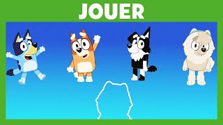 Bluey  Jeu interactif  Le jeu des silhouettes [upl. by Tamar]