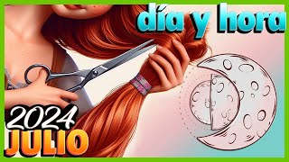 Dias de Luna para Cortar el Cabello en Julio 2024 [upl. by Lamaj956]