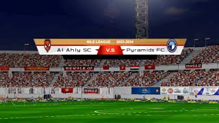 PES 6 PESVOX V8 Power Edition Patch  Egyptian League Ahly VS Pyramids [upl. by Aerbas]