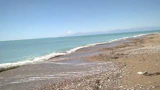 Голубое море в Боазкенте Белек Турция Blue Sea in Boazkent Belek Turkey [upl. by Doersten479]