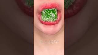 Emerald gem 💚asmr candy shorts [upl. by Attenauqa]