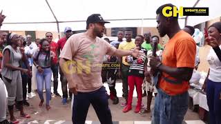 MAJID MICHEL BATTLES BISMARK DE JOKE IN A DANCE COMPETITION  OMG [upl. by Enamart421]