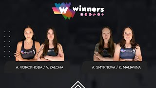 Winners Beach Volleyball Women A Vorokhoba  V Zaloha  A Smyrnova  K Maliavina 11082024 [upl. by Grati197]