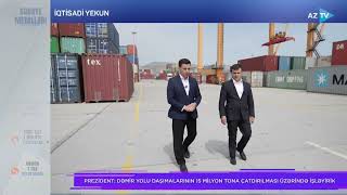 Nəqliyyat dəhlizlərinin əhəmiyyəti və Abşeron Logistika Mərkəzinin buradakı rolu [upl. by Enytsirhc]