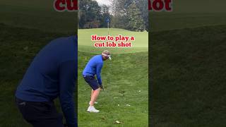 How to play a cut lob shot  Golf [upl. by Eudocia977]