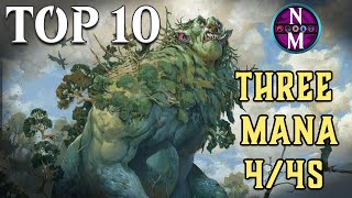 MTG Top 10 Three Mana 44s  Magic the Gathering  Episode 465 [upl. by Garrik]