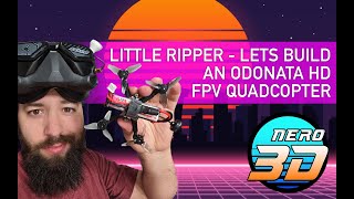 ODONATA HD  A DIY opensource FPV Quadcopter  Build and test fpv [upl. by Cayla698]