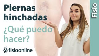 Piernas HINCHADAS y PESADEZ  ¿qué puedo hacer [upl. by Adai587]