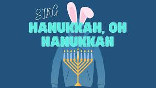 The Bunny Hugs Hanukkah Oh Hanukkah  Connors Music Hanukkah 2023 [upl. by Malachy43]