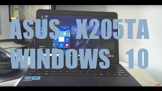 Asus x205ta Windows 10 Home Official Version Free Upgrade PART 2 [upl. by Ardnait386]