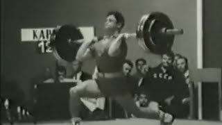 1962 World and European Weightlifting Championships 675 kg class [upl. by Aidin]