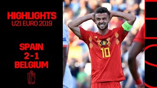 U21  U21EURO 2019  Spain  Belgium 21 [upl. by Sekyere785]