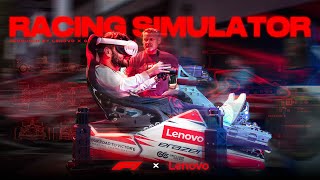 The MOST REALISTIC F1 Racing Simulator  Powered by Lenovo [upl. by Cathleen815]