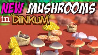 ALL about the NEW Mushrooms in Dinkum Breezy Autumn update [upl. by Aitsirt]