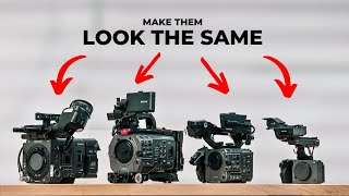 Color Matching All the Sony Cameras EASY [upl. by Thissa871]