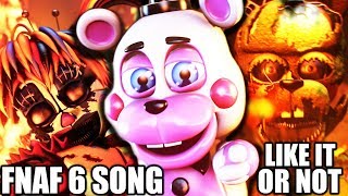 FNAF 6 SONG Like It Or Not LYRIC VIDEO  Dawko amp CG5 [upl. by Aivle]