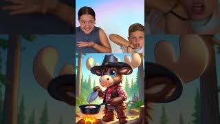 moose cowboy 🤠 kidssong [upl. by Arotak]