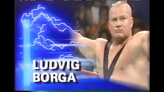 Ludvig Borga in action Wrestling Challenge Oct 10th 1993 [upl. by Elkraps]