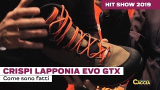 Crispi Lapponia Evo GTX versatili e performanti  Hit Show 2019 [upl. by Savart]