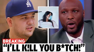 IN EMOTIONS Rob Kardashian amp Lamar’s EXPLOSIVE FIGHT Over ABUSE Claims [upl. by Atiuqihc]