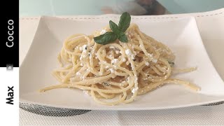 SPAGHETTI con RICOTTA ed ERBE AROMATICHE [upl. by Nyre837]