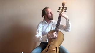 Arpeggione musical instrument sound demonstration 3 [upl. by Seavey]