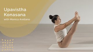 Upavistha Konasana with Monica Arellano [upl. by Assisi]