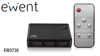 EW3730 4K HDMI Switch 3 Port [upl. by Noed26]