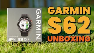 Garmin S62 unboxing  Why I go from Arccos Caddie to Garmin [upl. by Zanas]