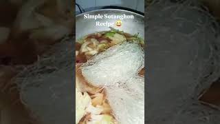 Sotanghon Recipe [upl. by Mandle]