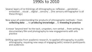 What is Sensory Ethnography by Sarah Pink [upl. by Cariotta]