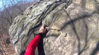 jackson falls sport climbing rope solo [upl. by Yeroc261]