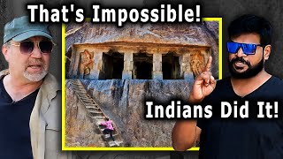 The Strange Origin Of Cave Temples  Hugh Newman Vs Praveen Mohan [upl. by Aliuqaj]