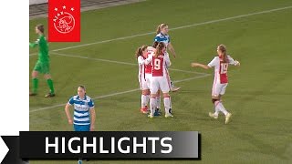 Highlights PEC Zwolle  Ajax Vrouwen [upl. by Yci399]