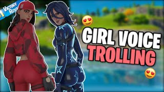 GIRL VOICE TROLLING THE THIRSTIEST GIRL EVER 🤤 [upl. by Chet]