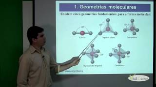 Química Geral Módulo 05  Geometria Molecular  Teoria  Parte 1  Prof Alexandre Oliveira [upl. by Hgierb]